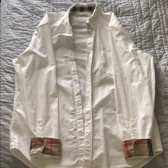 burberry button down shirt